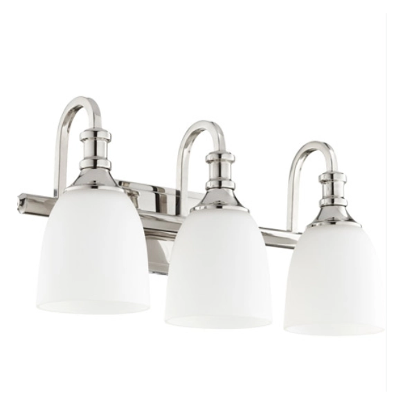 3 Bulb Flower Vanity Light 