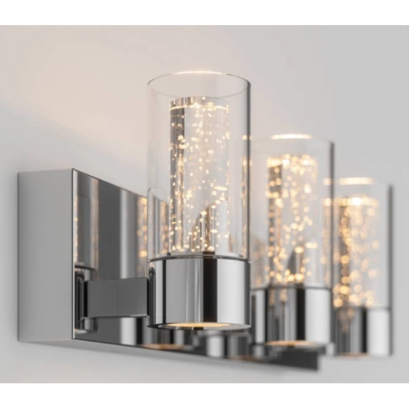 3 Cylindrical Cube Vanity Light 
