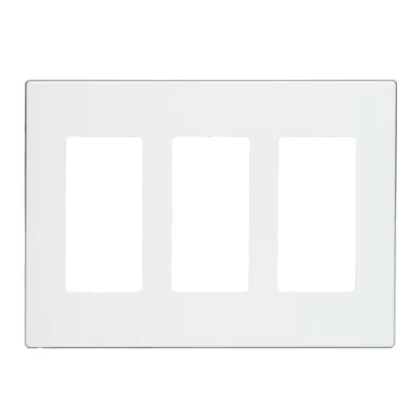 3 Gang Screwless Plate 
