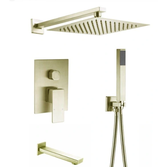 3-Way Shower Set (Gold) 