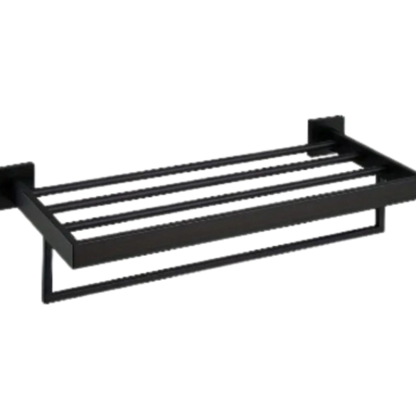 Black Towel Rack 