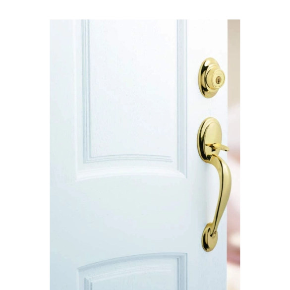 Entrance Door Lock Gold 