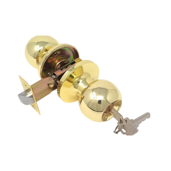 Knob Door Lock Gold (KEY) 