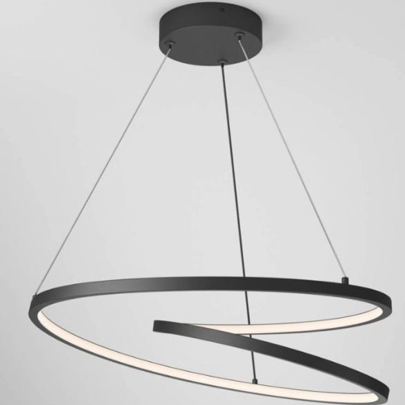 LED BLACK PENDANT 