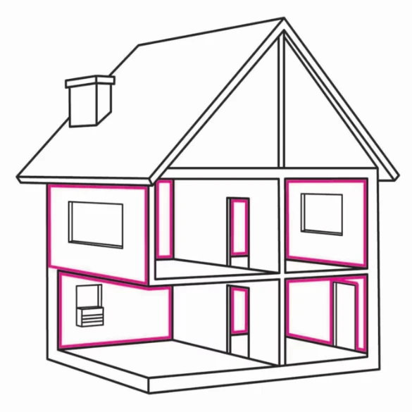 R12 Pink Insulation (97.9 sq.ft) 